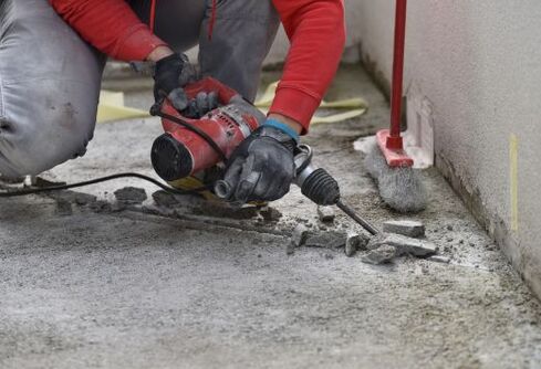 Concrete Crack Repair in bend or